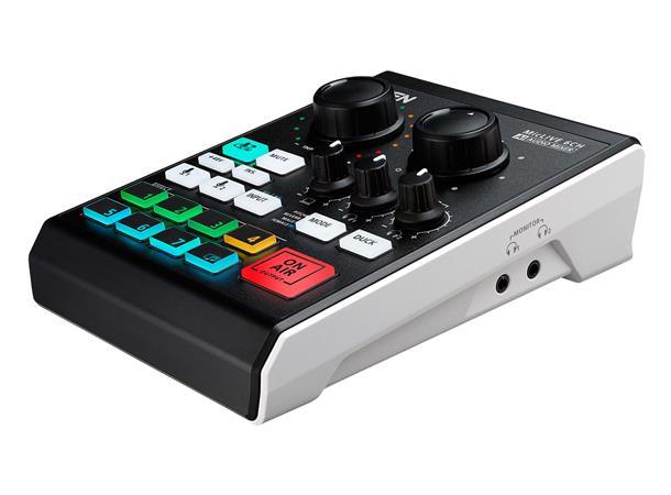 Aten Podcast AI Audio Mixer MivLIVE 6-kanel 