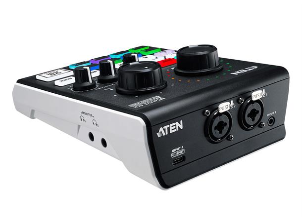 Aten Podcast AI Audio Mixer MivLIVE 6-kanel 