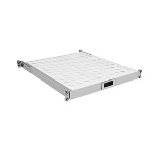 EFB Hylle 1U Uttrekkbar 350mm 1U Sort Max 30Kg