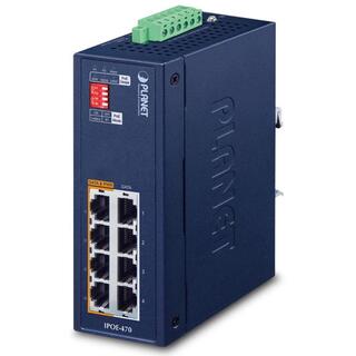 Planet Injector 4-port PoE+ IEEE802.3bt IP30 Industri
