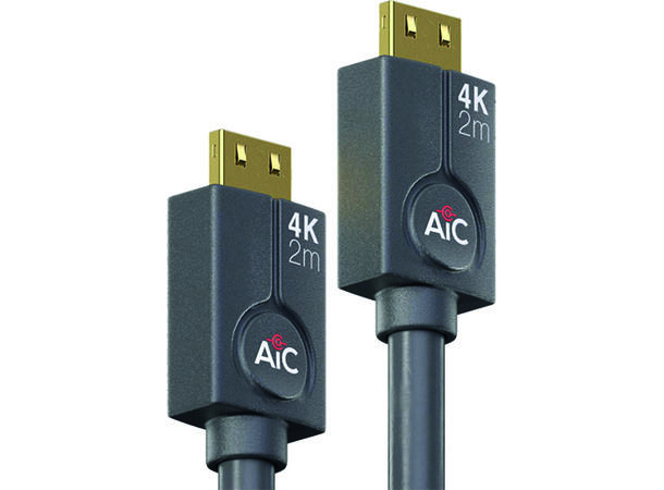 AiC HDMI Kabel 4K - 10m 4K60Hz 18Gbps HDCP 2.2, EDID, CEC 