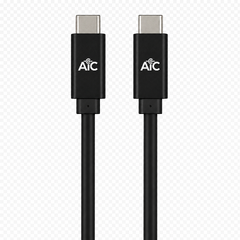 AiC USB-C Kabel 4K - 2 m 40Gbps USB4.0 PD:240W 8K@60Hz