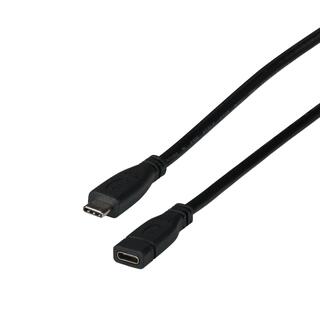 EFB USB-C, 3.2 Gen 2 Skjøtekabel- 1m USB-C M-F 10Gbps,  60W,  No Video