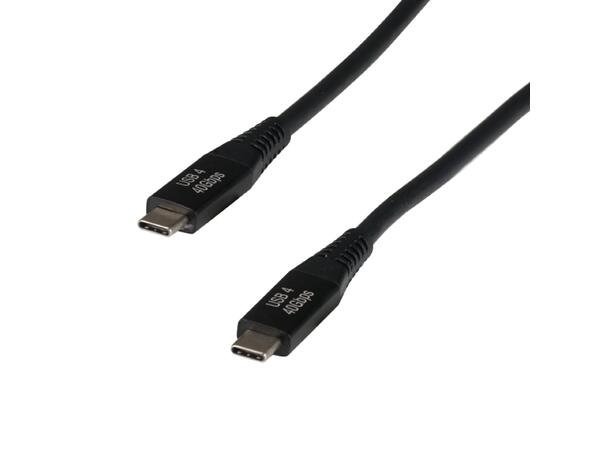 EFB USB-C, 4.0 Passive- 0,8m (8K60Hz) USB-C M-M 40Gbps, 100W, Video Alt Mode