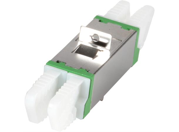 EFB  E2000®APC Duplex adapter Adapter E2000®/APC, SM, green duplex 