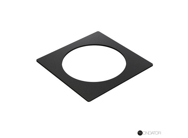 FF Powerdot Frame 01 Ø 80mm Sort 