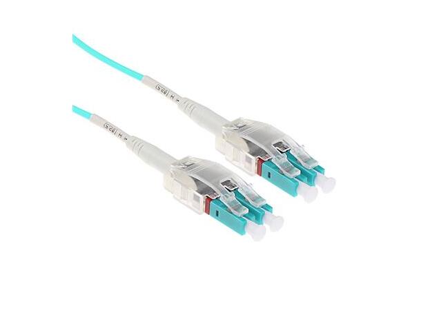 Fiberpatch OM3 MM 50/125 LC-LC -  2,0 m Turkis 