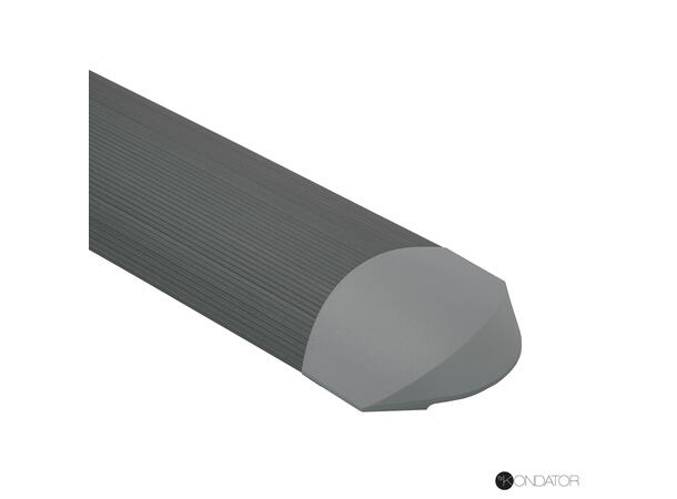 Forming Function Gulvkanal Grå 3 meter Fleksibel  L300 x 150mm 