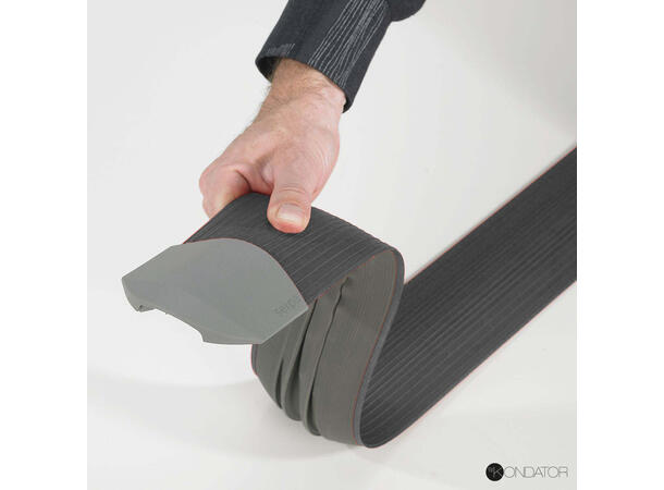 Forming Function Gulvkanal Grå 3 meter Fleksibel  L300 x 150mm 