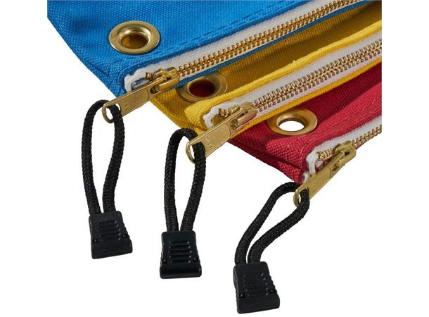 Klein Tool Zippered Bags canvas 3 pakk