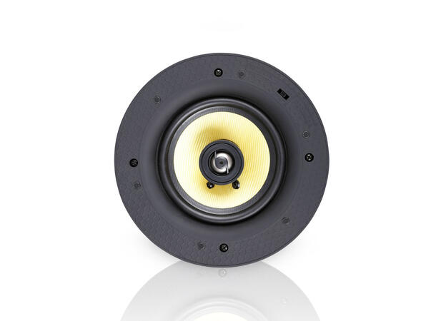 LD Høyttaler Vegg 5.25" 8 Ohm Rammeløs 40W Hvit 
