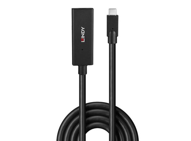 Lindy USB-C, 3.2 Gen 2 Skjøtekabel- 5m USB-C M-F 10Gbps, Data Only 