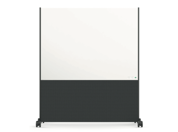 Pendax FlexWall Mobile Whiteboard Sort/ Mørkt Standardstoff