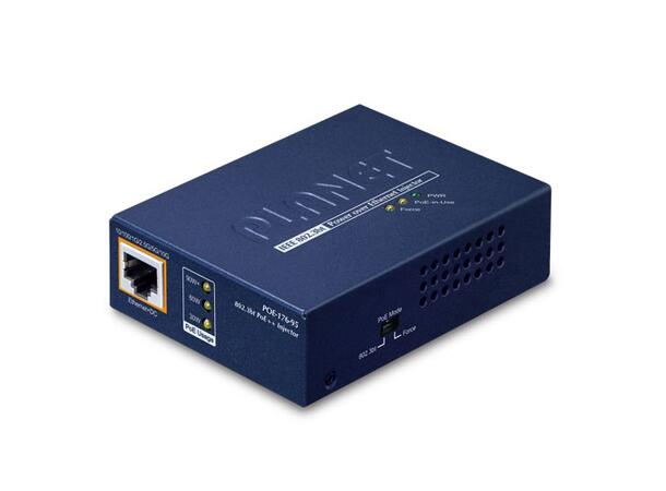 Planet Injector  1-port 10Gbps PoE++ 95W IEEE802.3af/at/bt 95W 