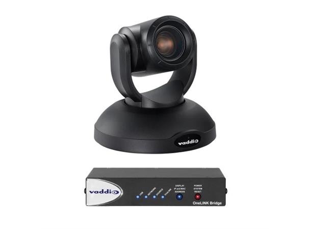 Vaddio RoboSHOT 20 UHD OneLINK PTZ 20xZoom HDBT HDMI SDI IP Sort 