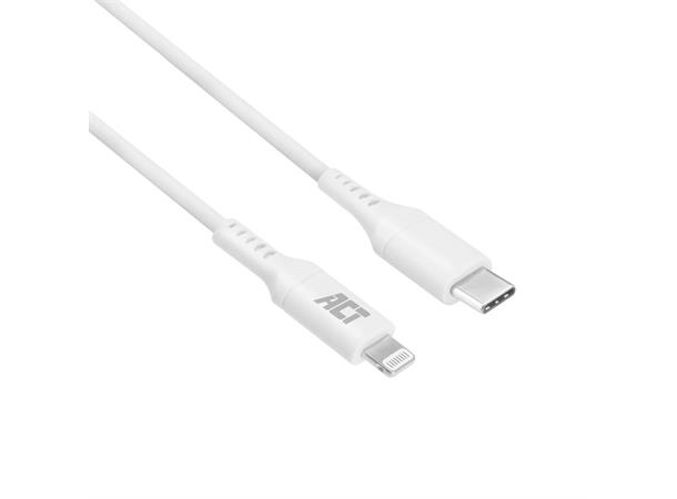 ACTAdaptekabel USB-C -> Lightning 1 m USB-C til Apple Lightning