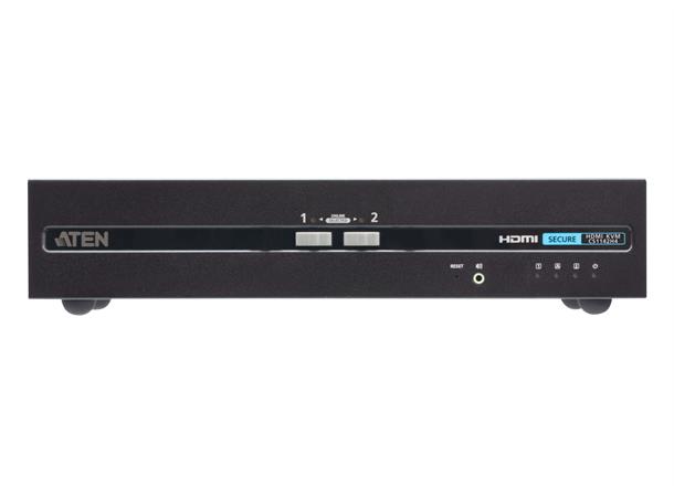 Aten Secure KVM Switch 2p USB HDMI Dual Display PSD PP v4.0 