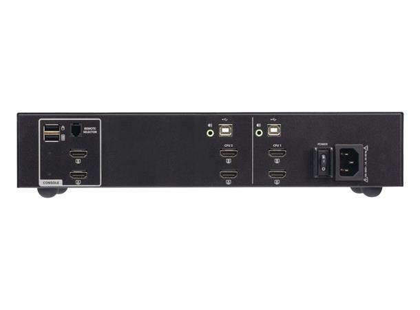 Aten Secure KVM Switch 2p USB HDMI Dual Display PSD PP v4.0 