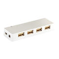 EFB USB 2.0 Hub, 4-Port Desktop Hvit