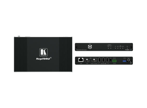Kramer Extender HDMI USB IR Eth Tx RS-232 - HDBaseT Max 40 m Power12V ¤ 