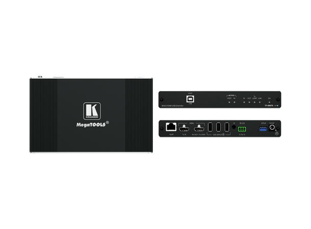 Kramer Extender HDMI USB IR Eth Tx RS-232 - HDBaseT Max 40 m Power12V ¤