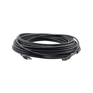 Kramer USB Skjøtekabel A-A -  15,2m 480 Mbps A M -A F USB Kabel Sort