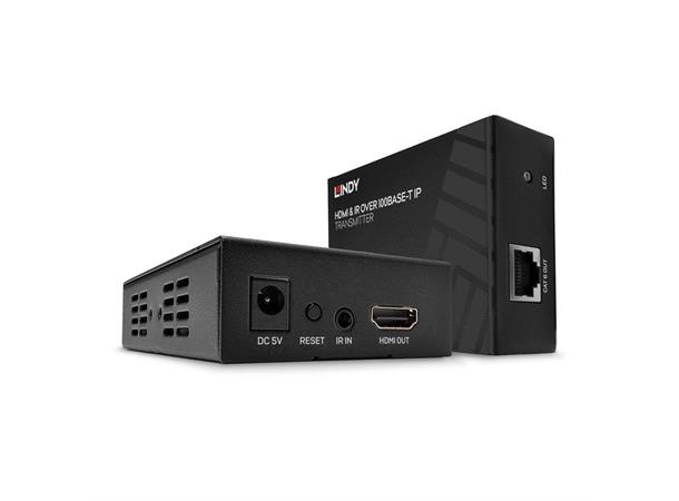 Lindy Extender HDMI IR Tx/Rx over IP Maks 100m over Cat6 EDID