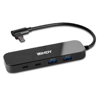 Lindy HUB 4-port USB 3.2 Hub 2xUSB A 2xUSB C 10Gbps