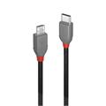 Lindy USB2 Kabel C-MicroB - 0,5 m C-MicroB USB Kabel Sort