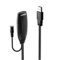 Lindy USB3 Kabel A-A - 15 m Aktiv skjøt USB3 Extender Aktiv skjøtekabel