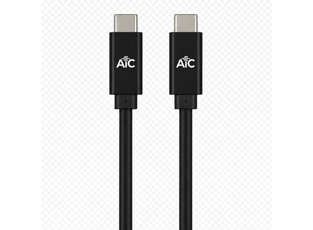 AiC USB-C Kabel 4K - 1 m 40Gbps USB4.0 PD:240W 8K@60Hz 