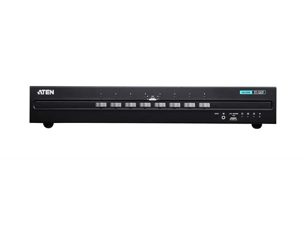 Aten Secure KVM Switch 8pUSB DisplayPort Dual Display NIAP PP 3.0 