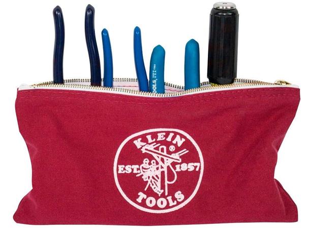 Klein Tool Zippered Bags canvas 4 pakk 