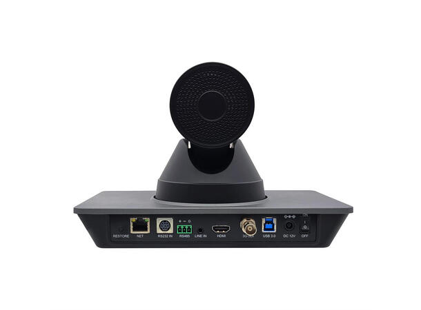 Kramer PTZ kamera 4K UHD 60fps 2D/3D DNR 12x optisk zoom RS-232 IR 