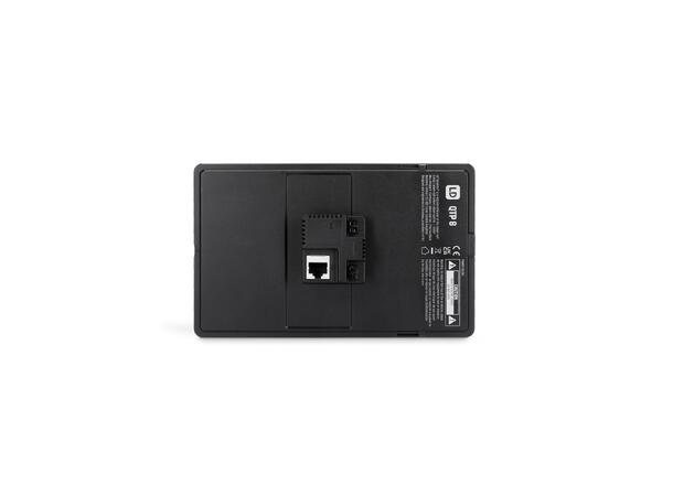 LD Systems - QTP 8 QUESTRA Touchpanel 8" PoE og veggfeste 