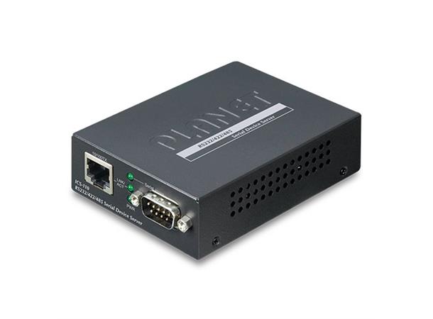 Planet Konverter Ethernet > 1xRS232 10/100TX - RS232/422/485 