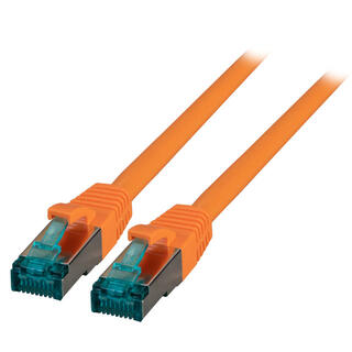 SFTP Patch Cat.6A -  1m Oransje LSZH 500MHz AWG27/7