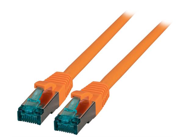 SFTP Patch Cat.6A -  1m Oransje LSZH 500MHz AWG27/7 
