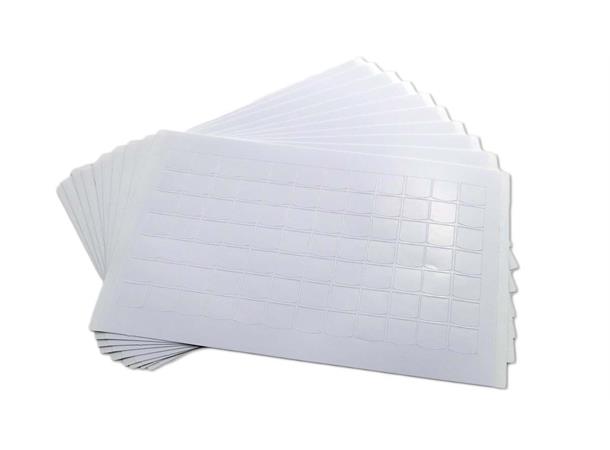 X-keys Single Keys Blank Legends Pakke med 10 stk 