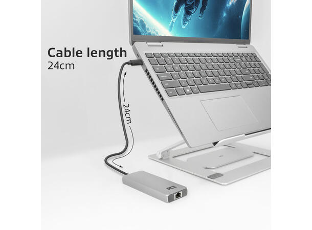 ACT AC7093 USB-C 4K MST Dokkingstasjon