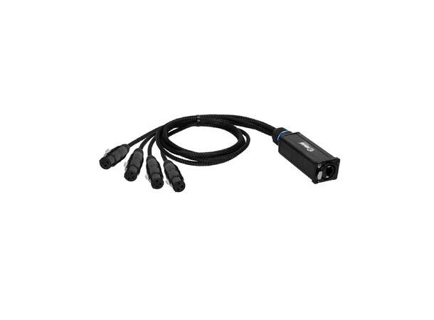 AH Cables K 4 Cat.6A XLR Cat.6A 4x XLR 3-pole Female > RJ45 