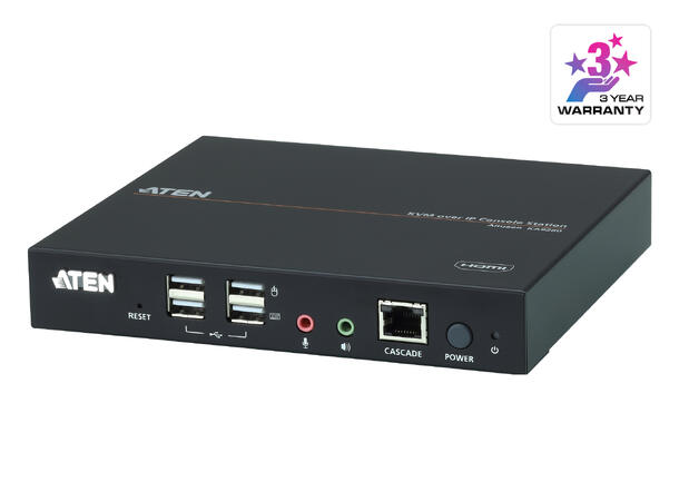 AtenSingle HDMI KVM over IP Console USB Peripheral Support 
