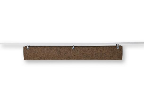 DFY Kabelkurv Trend Soft Gråbrun Lengde 960mm 