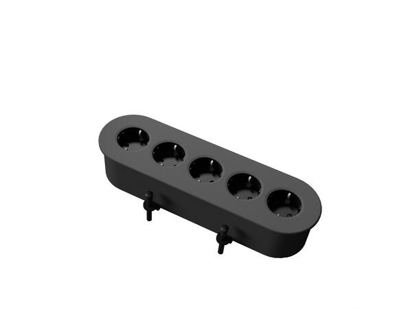 FF Nomad Strip 05 - Sort 5xStrøm GST-18i3 0,2 m 