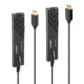 Lindy Extender HDMI 4K Fiber Tx/Rx HDMI 2.0 - 300 m - 2 x LC MM