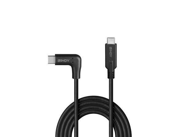 Lindy USB-C kabel 3.2 1,5 m Vinklet USB-C 10Gbps 