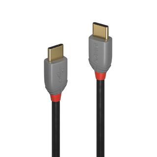 Lindy USB2 Kabel C-C - 2,0 m C-C USB Kabel Sort