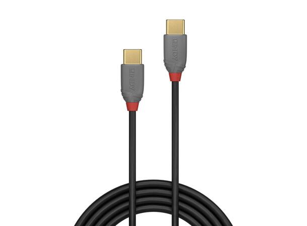 Lindy USB2 Kabel C-C - 2,0 m C-C USB Kabel Sort 