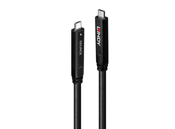 Lindy kabel USB-C, 3.2 Gen 2 DP1.4 - 10m USB-C M-M 10Gbps 4K 60W 