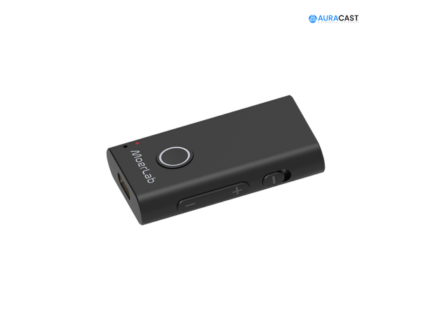 MOERLAB MoerDuo Plus Auracast Receiver Bluetooth 5.3, High power version 